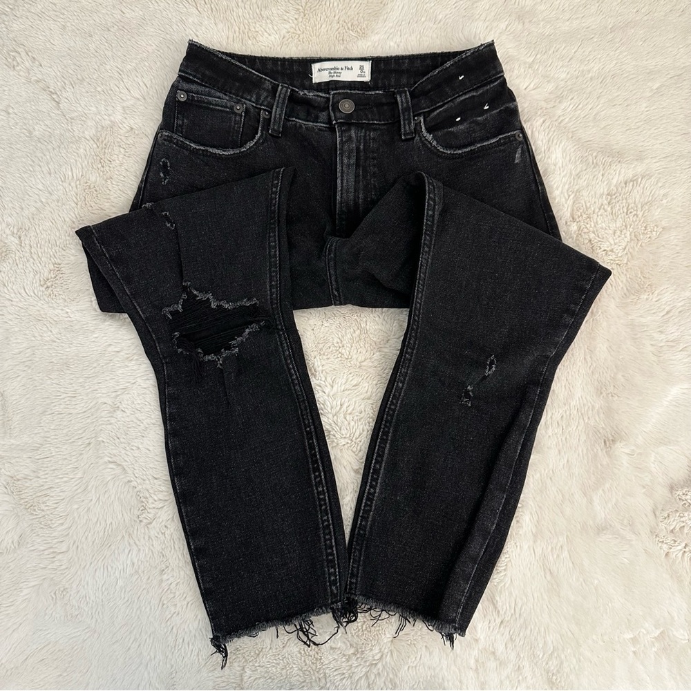 Abercrombie & Fitch - Curve Love High Rise Skinny Jeans - 25XS - Extra Short